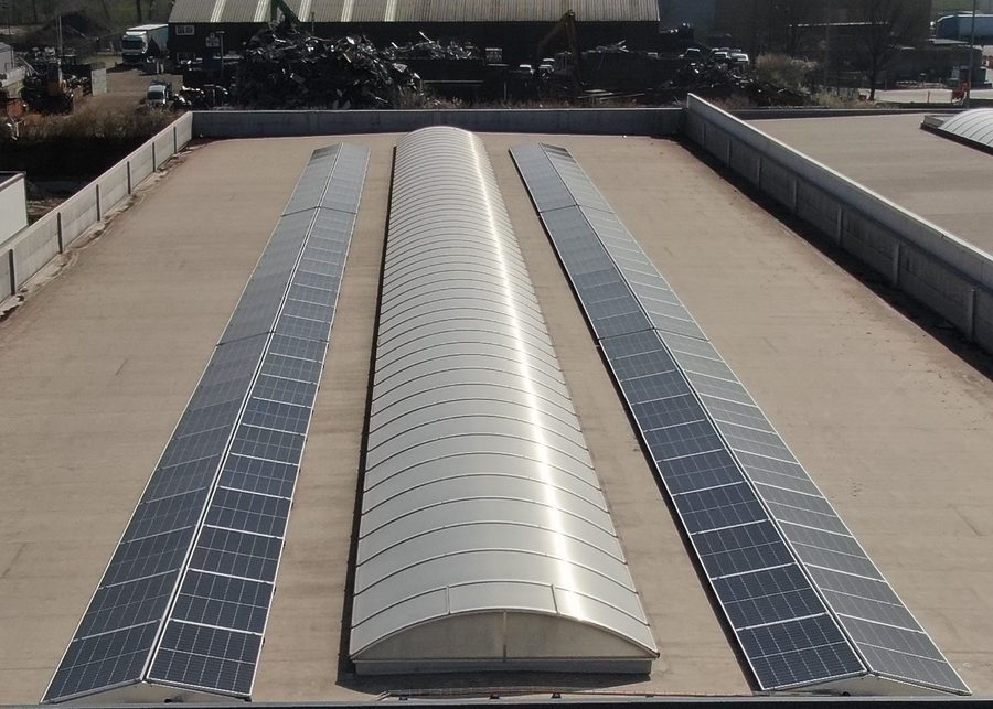 Zonnepanelen installatie