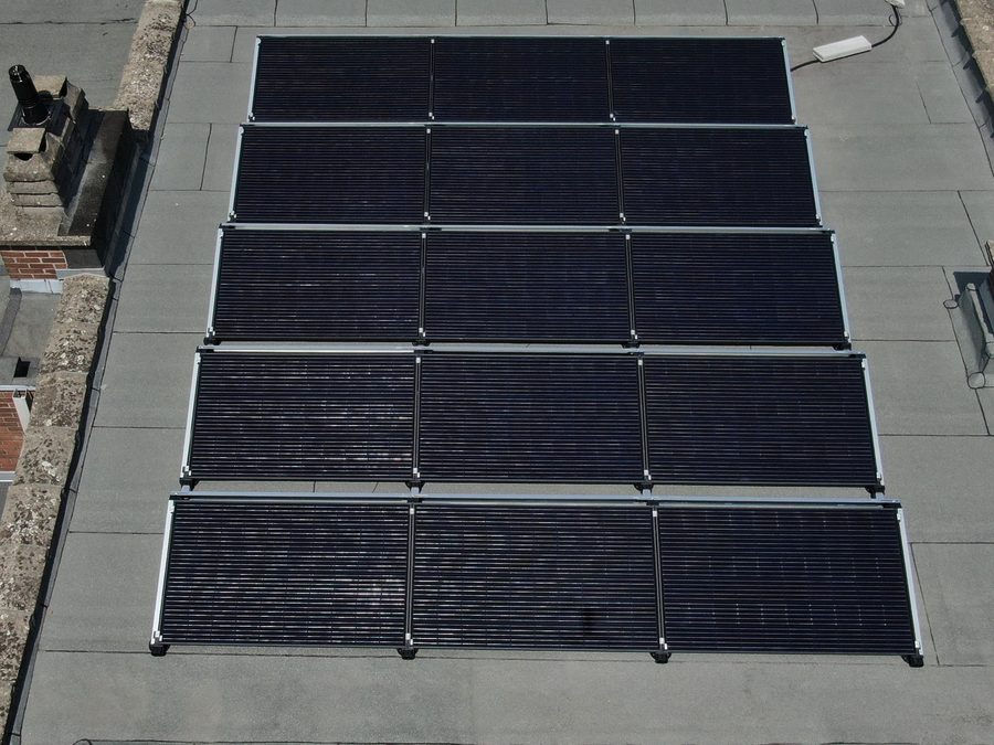 Zonnepanelen installatie