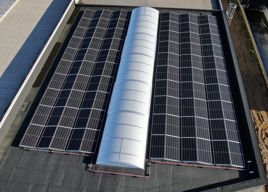 Zonnepanelen installatie