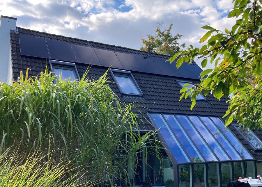Zonnepanelen installatie
