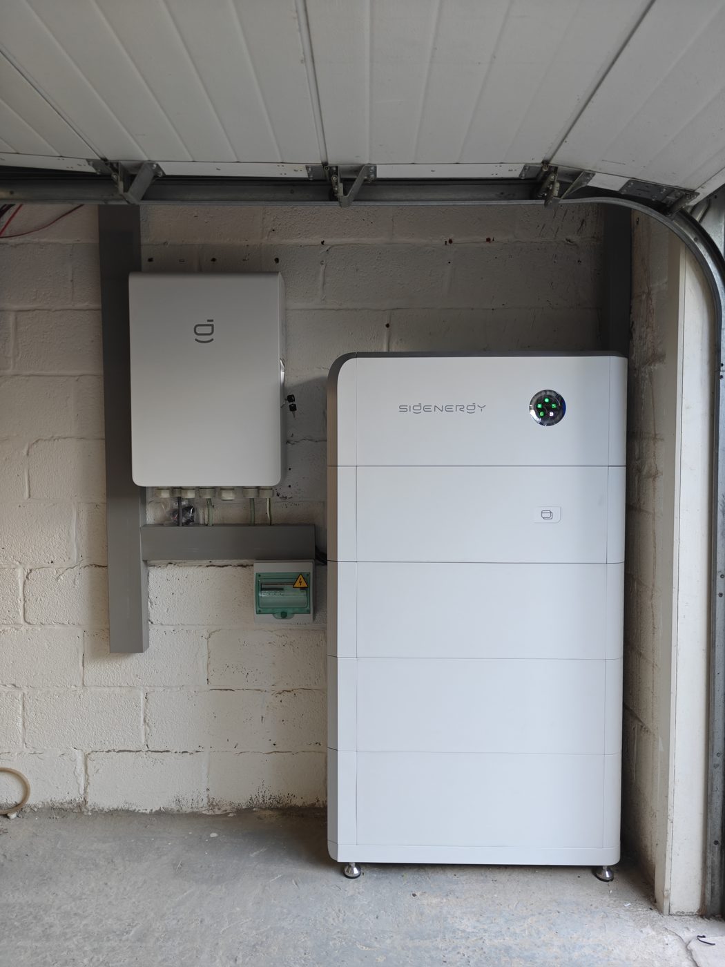 Thuisbatterij installatie